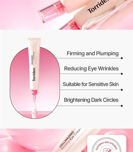 کرم دور چشم روشن کننده و لیفت کننده توریدن